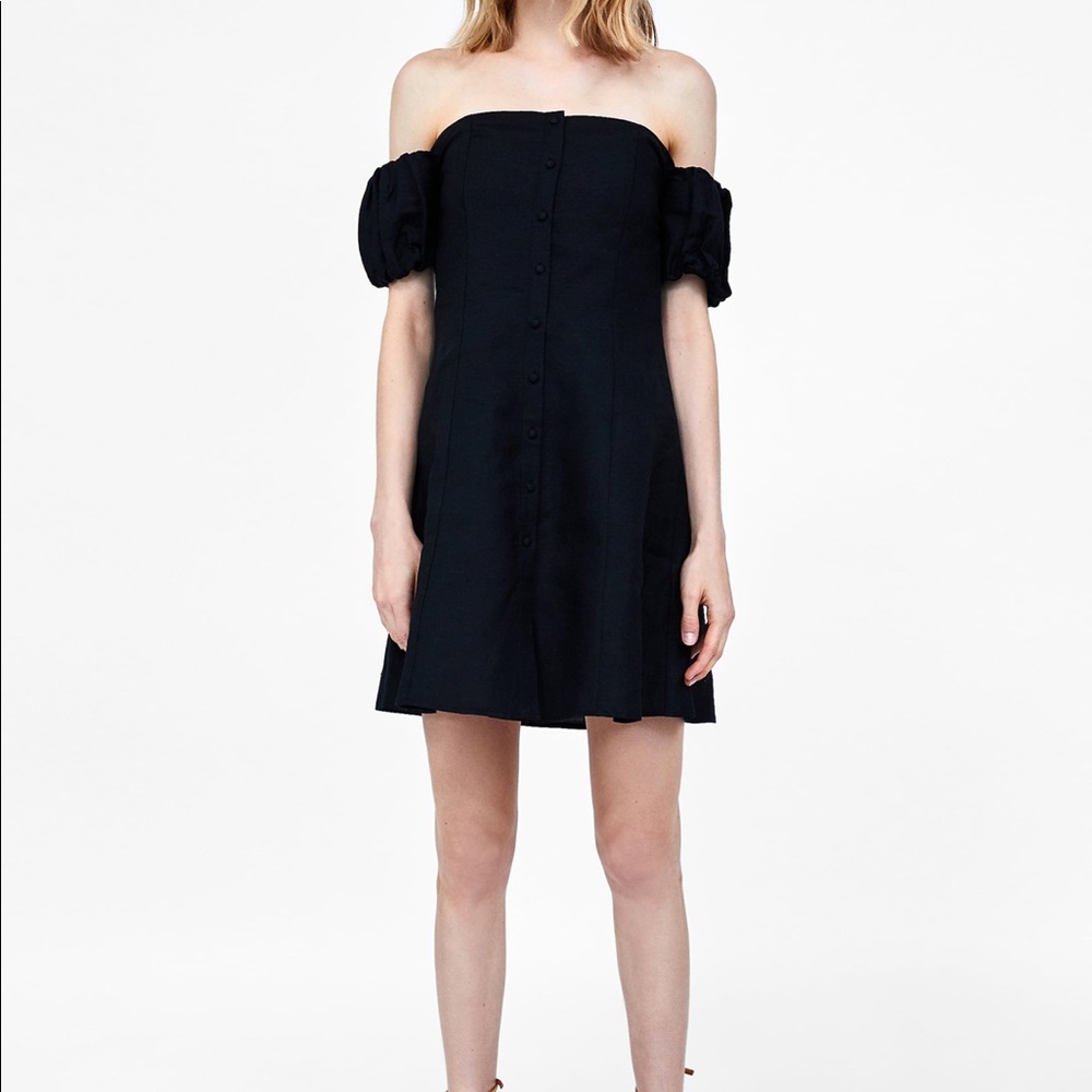 ZARA OFF SHOULDER DRESS - Picture 3 of 3